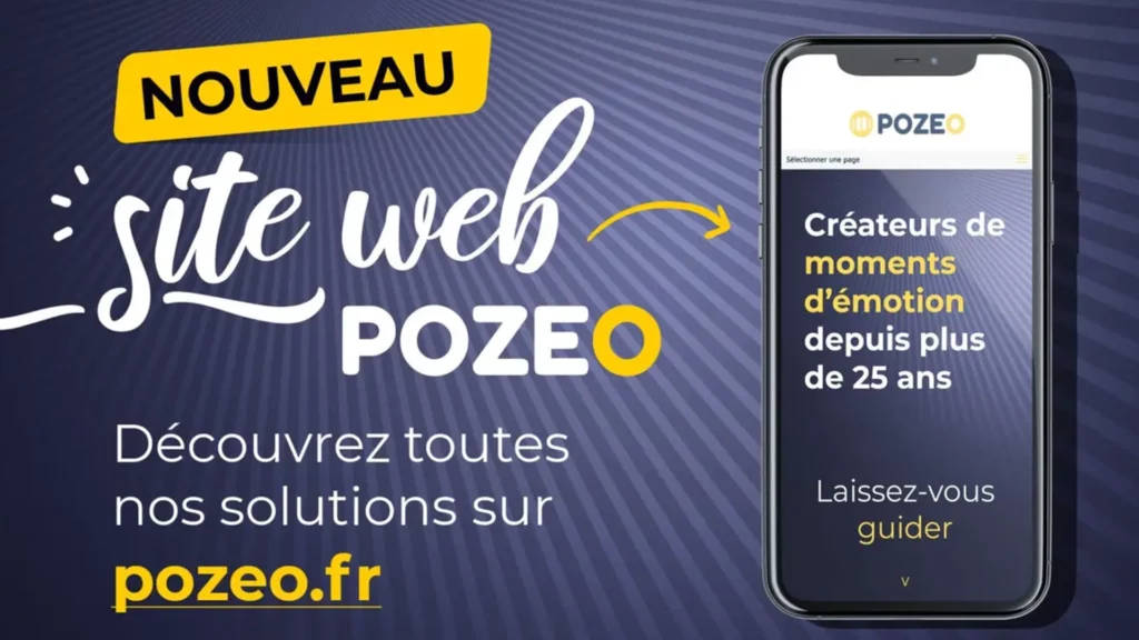 Pozeo article POZEO fait peau neuve et affirme sa signature de Groupe