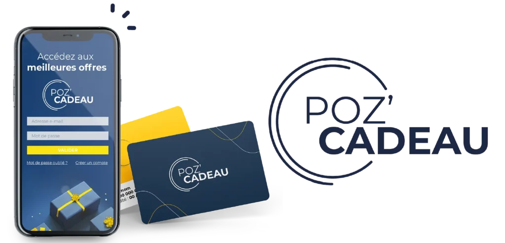 Mockup Beneficiaire Pozcadeau Cheque cadeau 2026