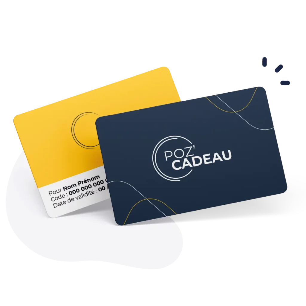Pozeo Poz'Cadeau facile à offrir et à utiliser
