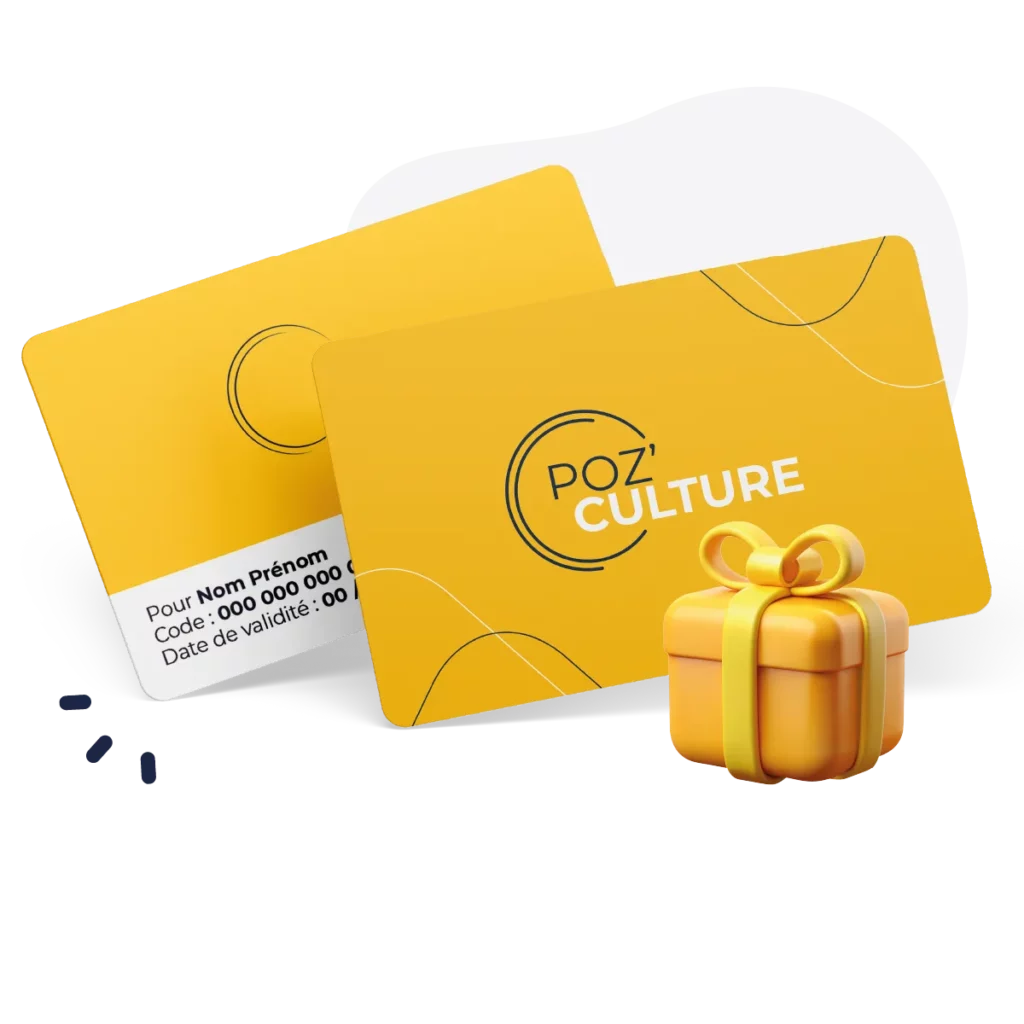 Pozeo cheque culture carte Poz'Culture
