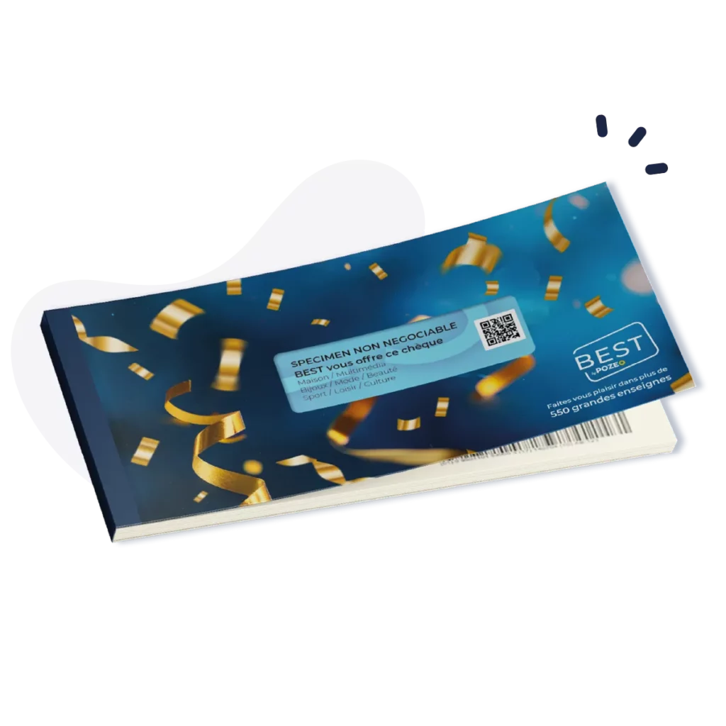 Pozeo Cheque multi enseigne chèques BEST