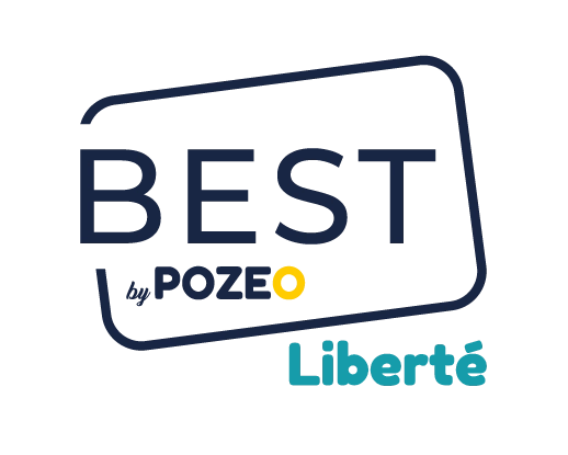 Logo Best by Pozeo Liberte 2